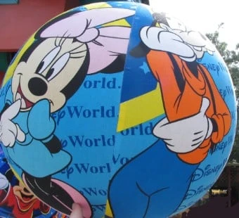 Disney Balzac Ball - 15 Inch - Mickey Mouse And Friends 4 Disney Balzac Ball - 15 Inch - Mickey Mouse And Friends - Image 2