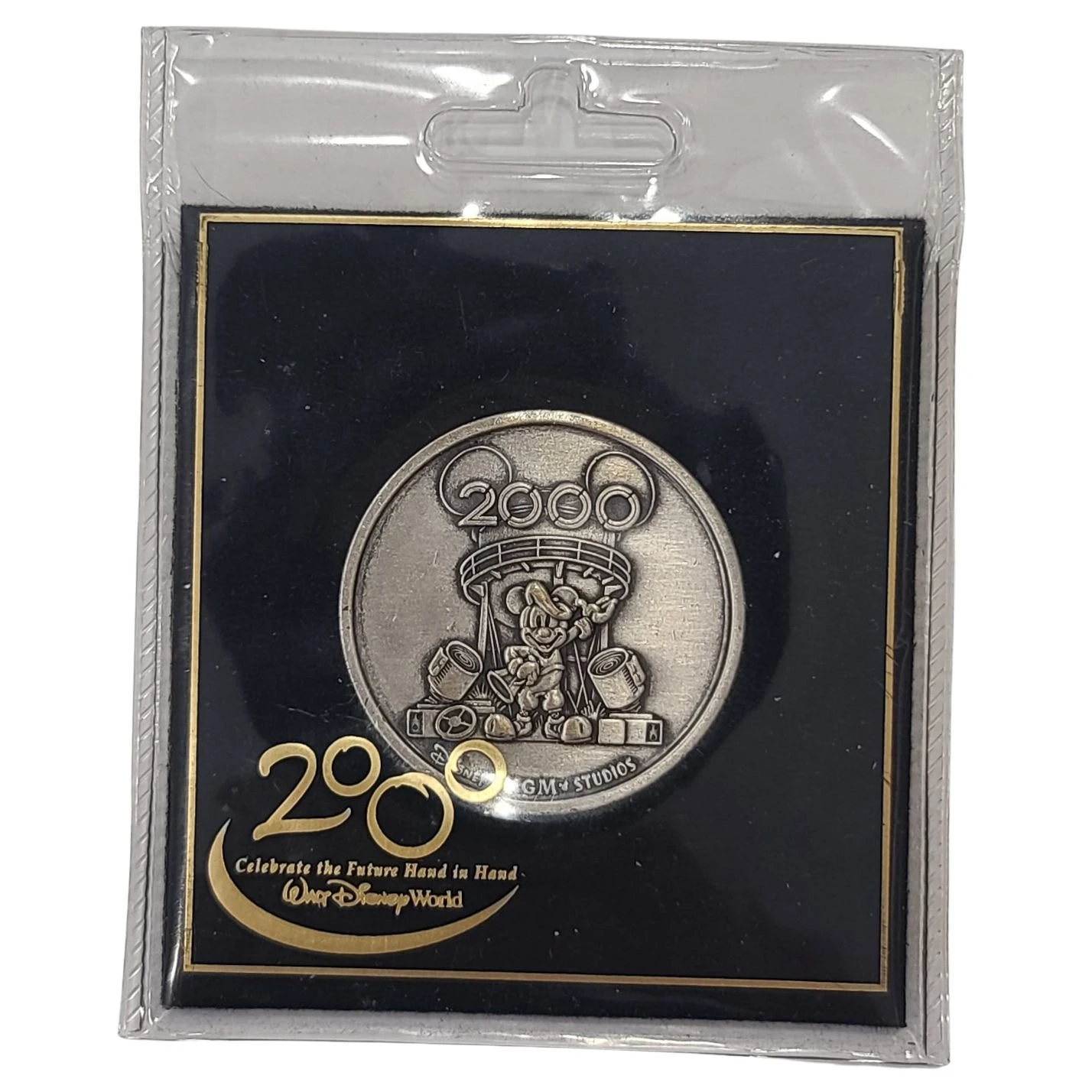 Disney Pocket Token - 2000 MGM Studios Director Mickey Token Medallion 3 Disney Pocket Token - 2000 MGM Studios Director Mickey Token Medallion