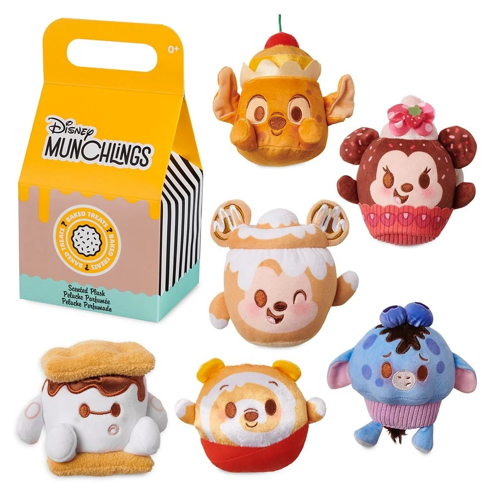 Disney Mystery Scented Plush - Munchlings - Baked Treats 3 Disney Mystery Scented Plush - Munchlings - Baked Treats