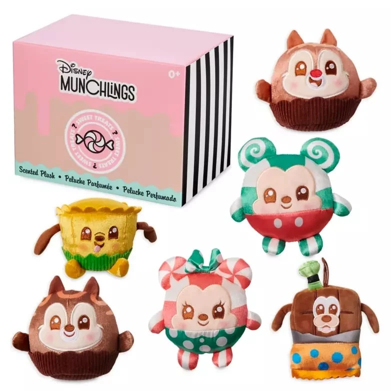 Disney Mystery Scented Plush - Munchlings - Sweet Treats 3 Disney Mystery Scented Plush - Munchlings - Sweet Treats