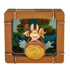 Disney Diorama Kit - Splash Mountain - Brer Rabbit Fox Bear -Disney 98306 4