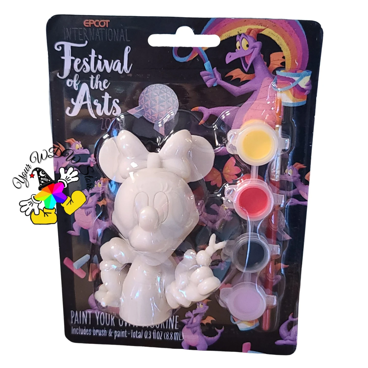 Disney Figure - Festival Of The Arts 2023 - Paint Your Own Minnie 4 Disney Figure - Festival Of The Arts 2023 - Paint Your Own Minnie - Image 2