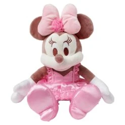 Disney Plush - Valentine's Day Minnie Mouse - Pink And Chocolate Dress