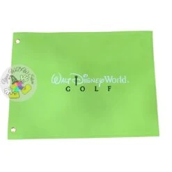 Disney Golf Pin Flag - Walt Disney World Golf Logo - Green
