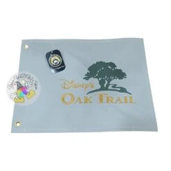 Disney Golf Pin Flag - Disney's Oak Trail - Grey
