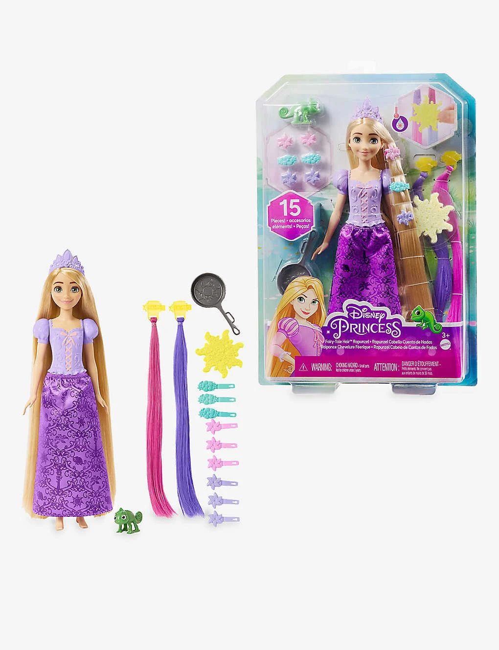 Disney Princess Rapunzel Fairy-Tale Hair Doll 29cm 3 Disney Princess Rapunzel Fairy-Tale Hair Doll 29cm