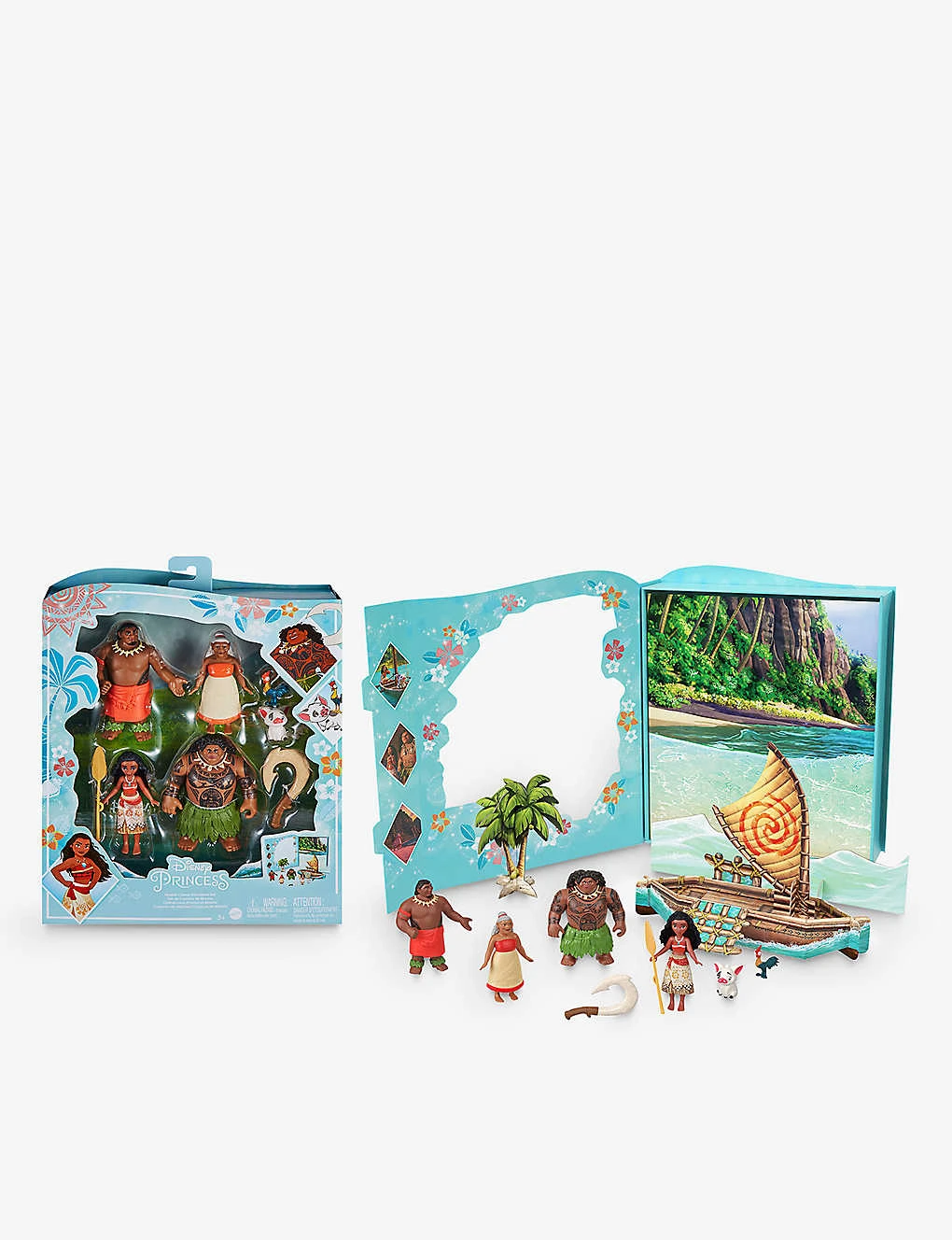 Disney Princess Moana Classic Storybook Playset 3 Disney Princess Moana Classic Storybook Playset