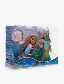 Disney Princess The Little Mermaid Ariel And King Triton Doll Set -Disney R04155075 ALT02