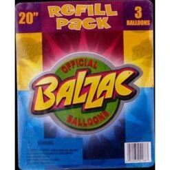 Disney Balzac Ball Balloon Refill Pack - 16 To 24 Inch Size - 5 EA