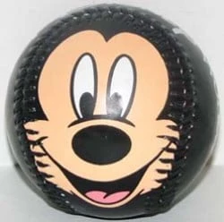 Disney Collectible Baseball - Mickey Mouse Face Ball - Disney World 3 Disney Collectible Baseball - Mickey Mouse Face Ball - Disney World